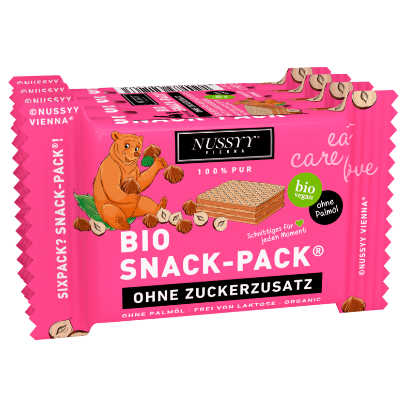 Nussyy Bio Snack-Pack vegan 80g